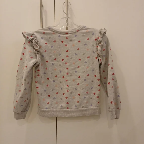 Cute Girl Sweater Heart Top - Picture 2 of 8